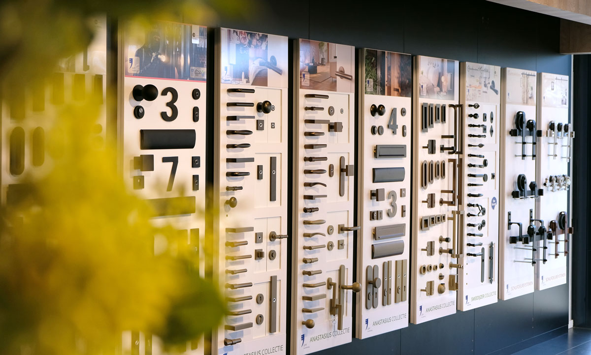 deurbeslag showroom algemeen