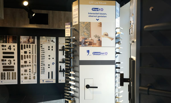 GPF CombiVari verkoopdisplay pilaar
