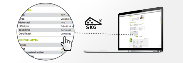 SKG productcertificaten