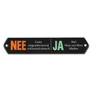 Nee-ja sticker