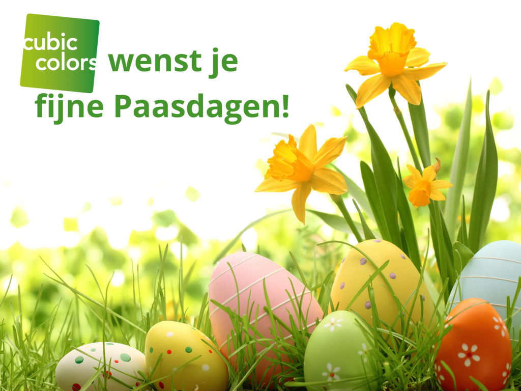 Fijne Paasdagen namens Cubic Colors!
