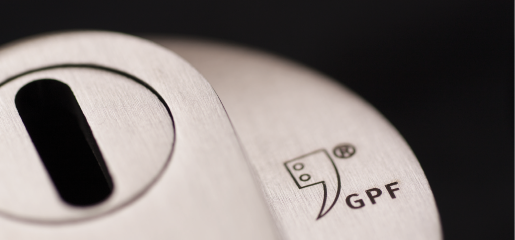 GPF veiligheidsrozet met kerntrekbeveiliging