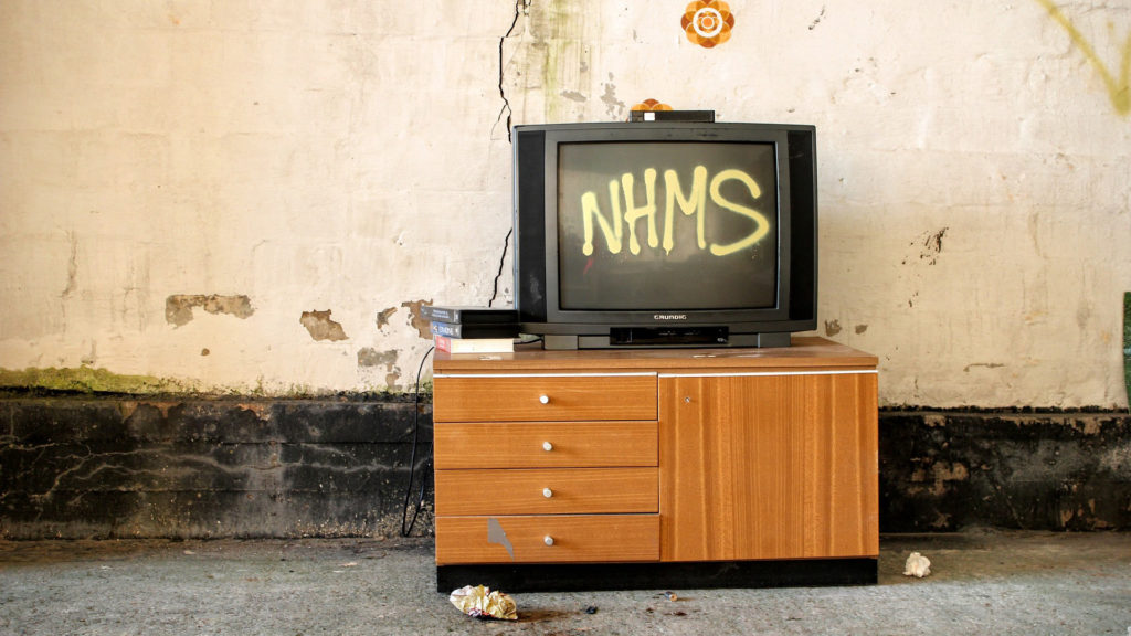 Oude televisie